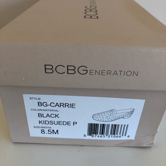 BCBG studded suede loafer/flats (NWT) - Picture 2 of 4